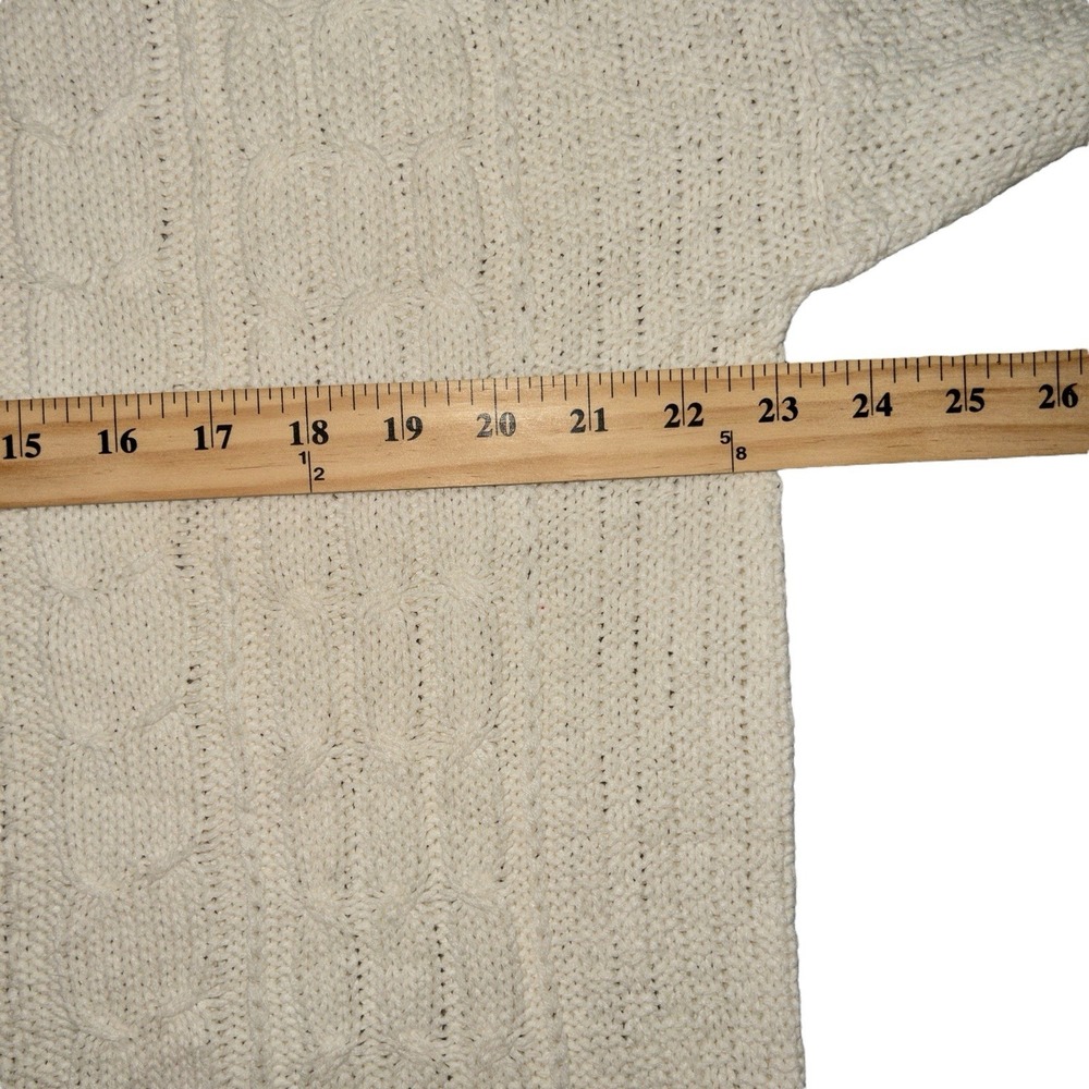 Australian‎ Cable Knit Acrylic Fisherman Sweater Oversized Womens One Size - Picture 6 of 8